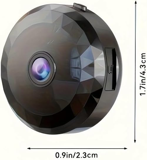 Mini WiFi Security Camera, 1080P HD, Motion Detection, Night Vision, Magnetic Mount, Battery/USB Powered, Perfect for Indoor and Outdoor Security and Pet/Baby Monitoring