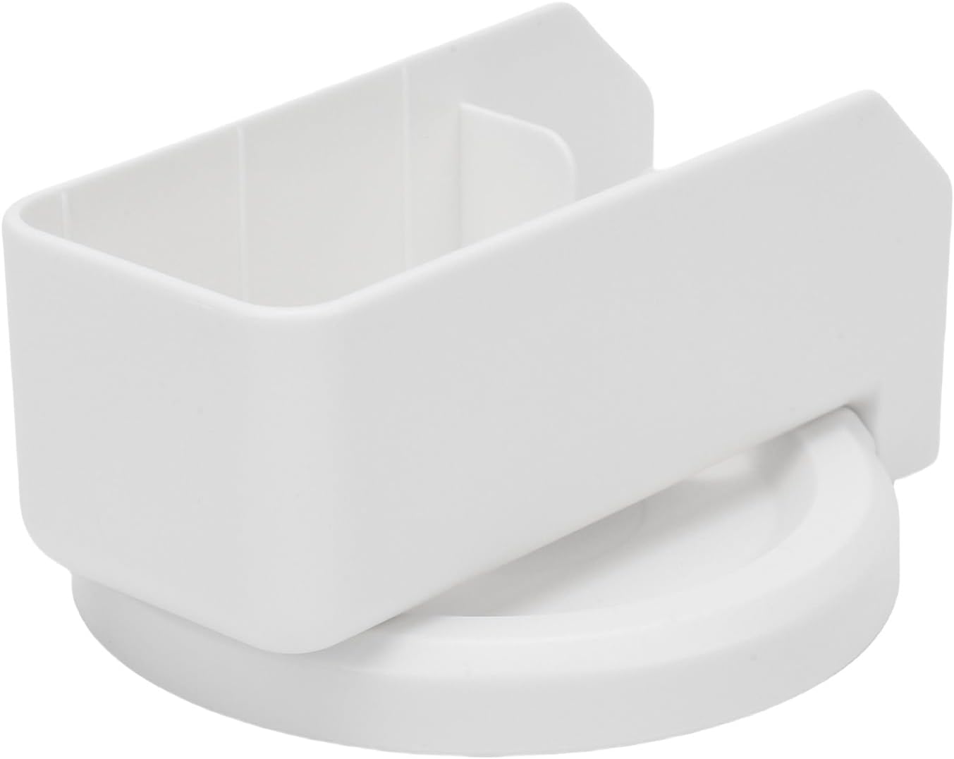 Yosoo Wall Mount Bracket for Dot 4th 5th Gen, Space Saving Speaker Holder Compatible with Smart Home Devices, Adjustable ABS Wall Stand for Living Room or Bedroom Use (White)