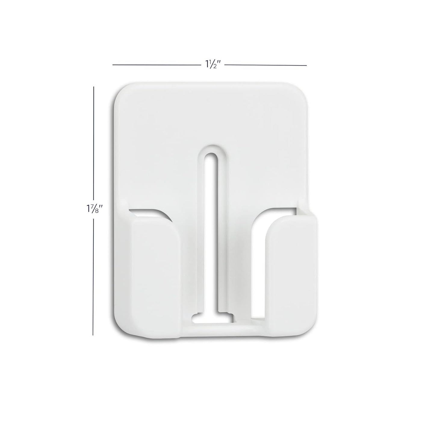 Digital X-Ray Sensor Basket with Adhesive Mount, White, Pack of 2