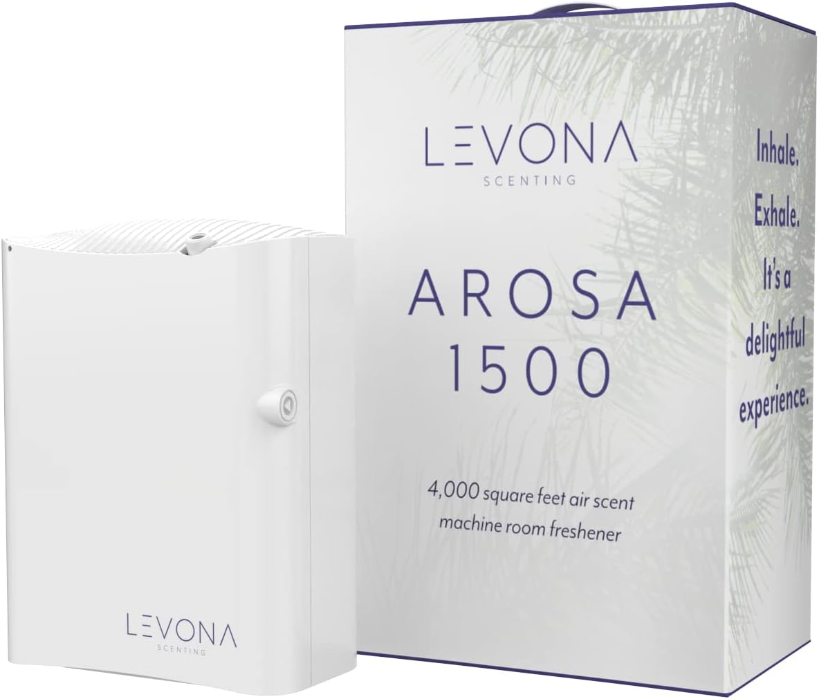Levona Scent Arosa 1500 HVAC Diffuser – Whole House Aroma Diffuser & Fragrance Air Freshener Machine for Home, Office & Hotel – Smart App Controlled – Covers up to 4000 SQFT (Scent Not Included)