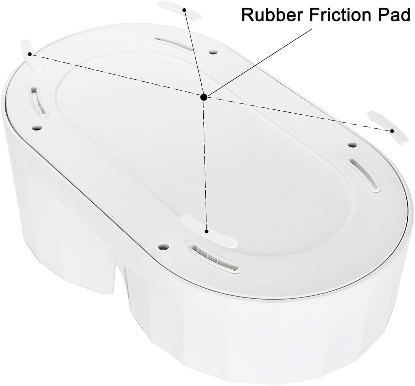 RIZZARI Pet Water Bowl Dispenser: 4L Automatic Stainless Steel Gravity Feeder with Specialized Brush and Triple Filter - Large Capacity for Cats and Dogs with Joint Spine Pain - for Kitchen Bedroom