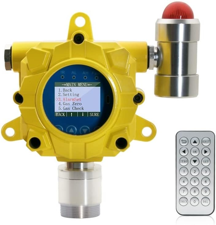 Volatile Organic Compounds VOC Detector by Forensics | Industrial Wall Mount | USA NIST Calibration | Explosion Proof | Adjustable Sound & Light Alarms | Relay Output | 0-100 ppm VOC |