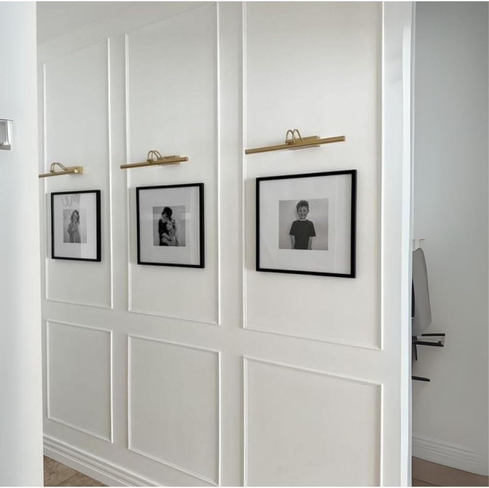 Peel and Stick Wall Molding Kit – Pre Cut Wainscoting Panels, DIY Molding Trim for Walls, Easy Install Accent Wall Kit, Peel and Stick Wainscoting Panels, Wainscoting Panels