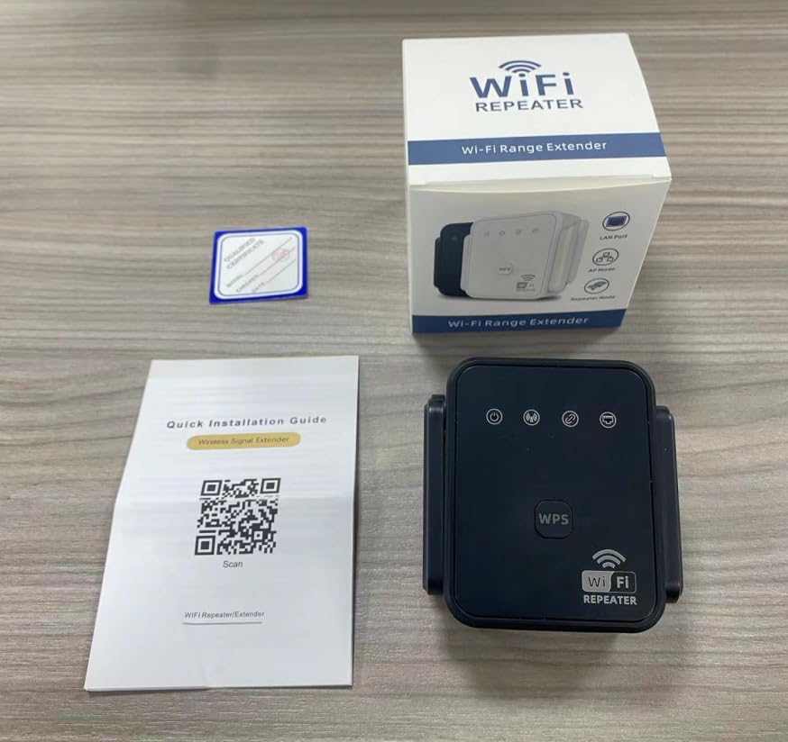 2025 WiFi Extenders Signal Booster for Home, 300Mbps WiFi Amplifier with Repeater/AP Mode Ethernet Port for Home