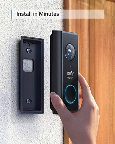 eufy Security Wireless Video Doorbell S220 Add-on with 2K Resolution Video, Easy Self-Installation, Enhanced Home Security, Cost-Effective, Compatible with HomeBase 3