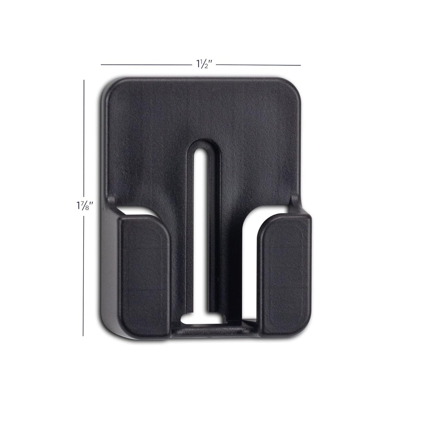 Practicon Digital X-Ray Sensor Basket with Adhesive Mount, 2 Pack, Black