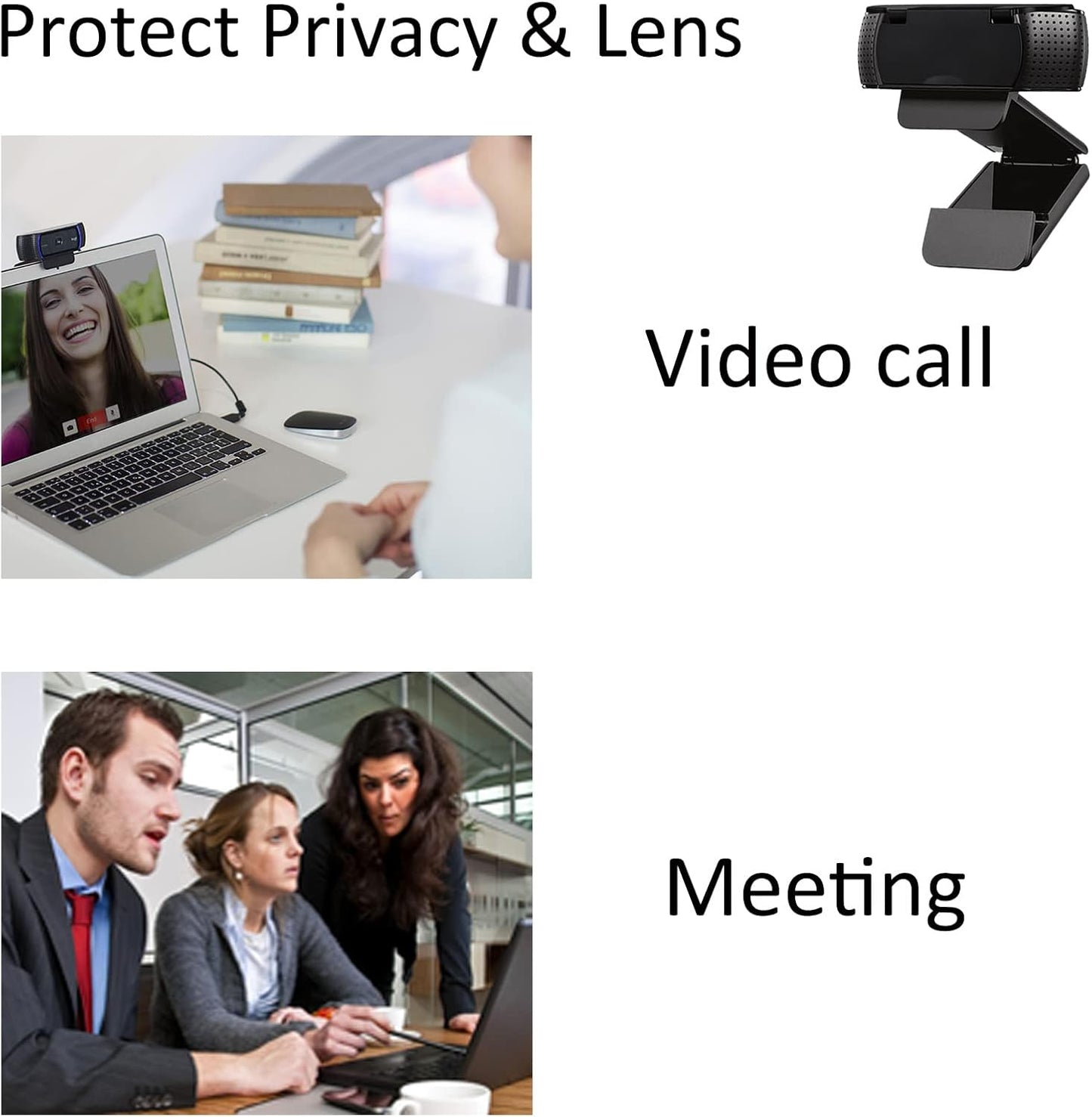 Privacy Cover Compatible for Logitech Webcam Camera C930 C920 C922Pro C930C C930e 902S 922x C920x 920Pro Pro 22