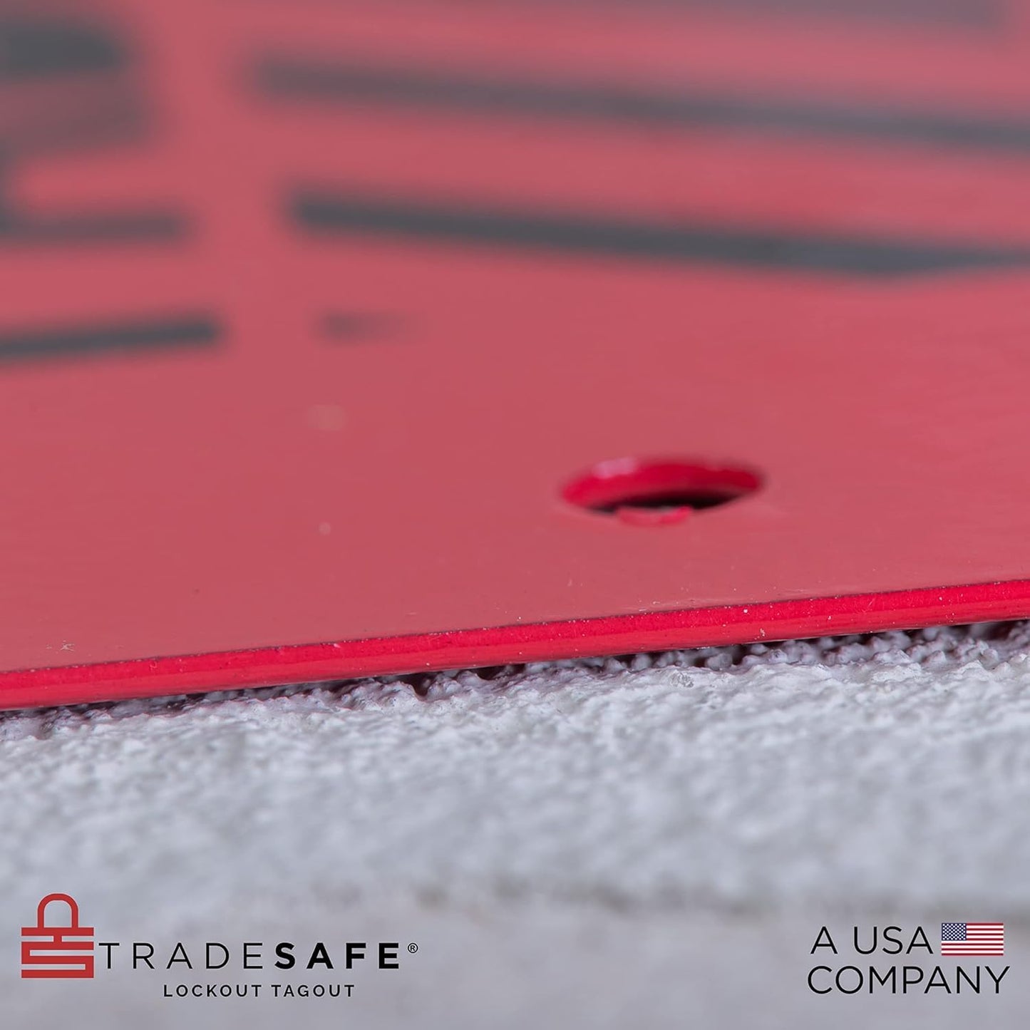 TRADESAFE Lockout Tagout Locks Station - Loto Station Holds up to 10 Safety Padlocks, Loto Locks Rack with No Lock Out Tag Out Padlocks Included