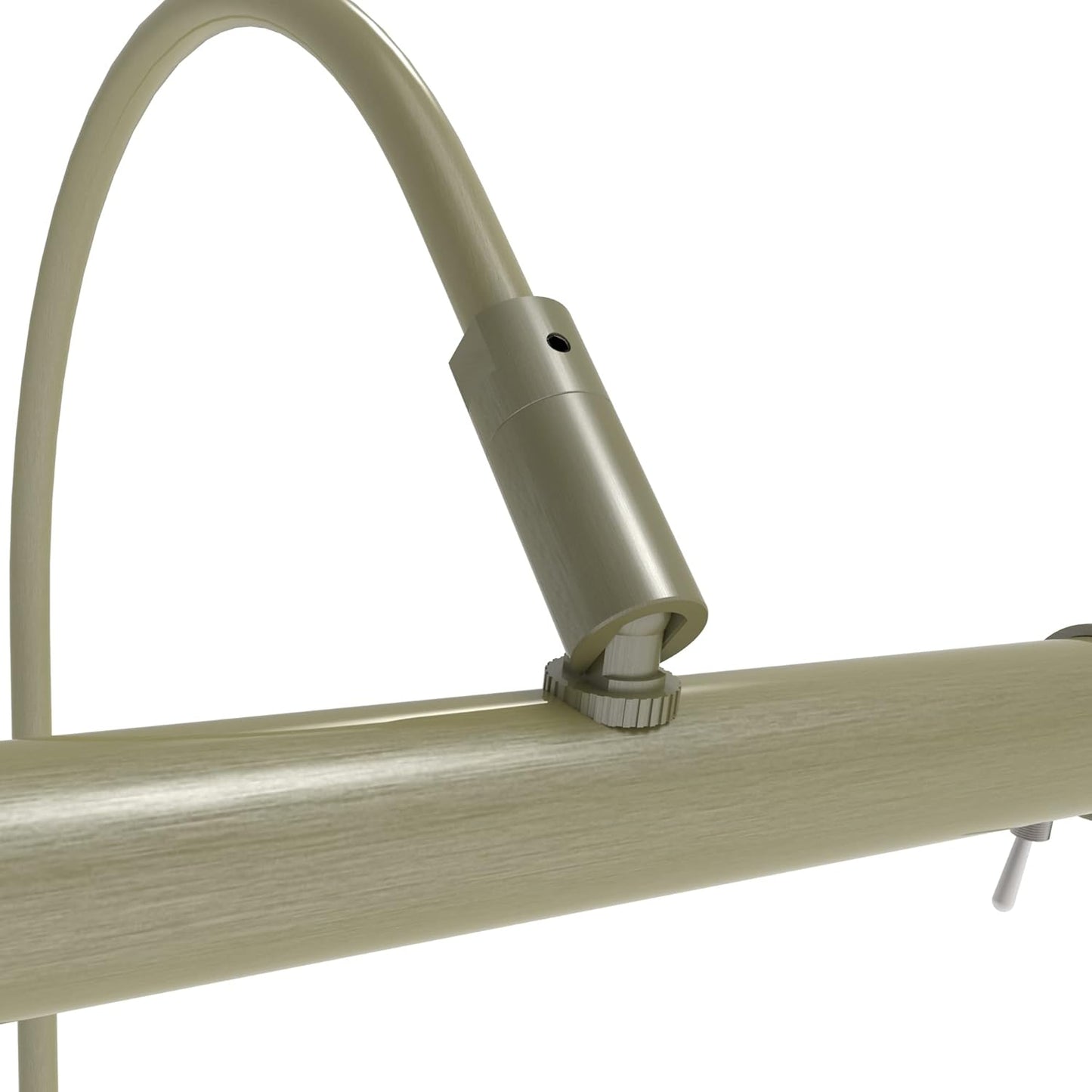 Cocoweb 6 Inch Antique Brass Picture Light - LED, 2700K, Adjustable Arm, Plug-in, Toggle Switch, Sleek and Compact Design
