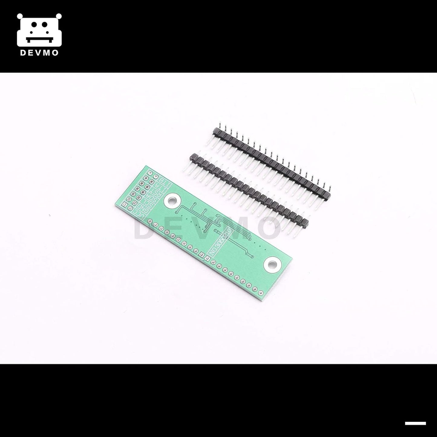 DEVMO MCP23017 I2C Interface 16bit I/O Extension Module Pin Board IIC to GIPO Convert Compatible with Ar-duino IIC Input and Output Expansion Board