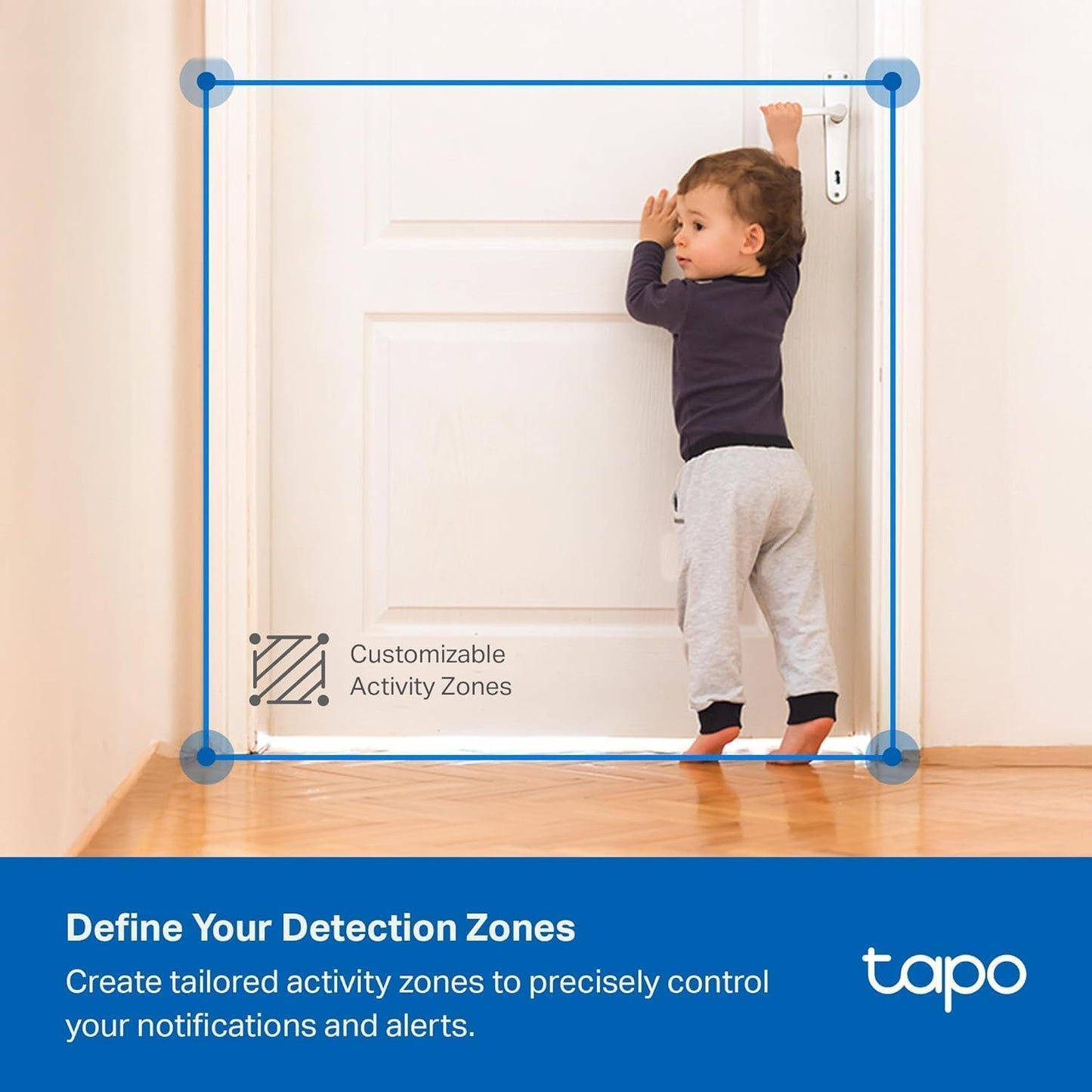 Tapo 2K 3MP Indoor/Outdoor Security Camera - Free Person/Motion/Cry Detection, Color Night Vision, IP65 Weatherproof, SD/Cloud Storage, Works w/Alexa & Google Assistant, HybridCam (2-Pack)