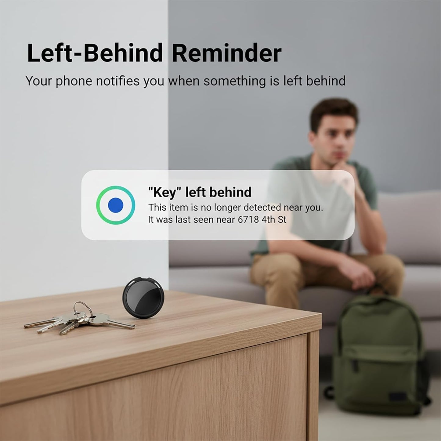 Car GPS Tracker Work with Find My (iOS Only) Mini Real Time Tracking Devices for Vehicles Hidden Magnetic Case Item Finder Global Coverage for Kids Dogs Truck No Monthly Fee or Subscription Waterproof