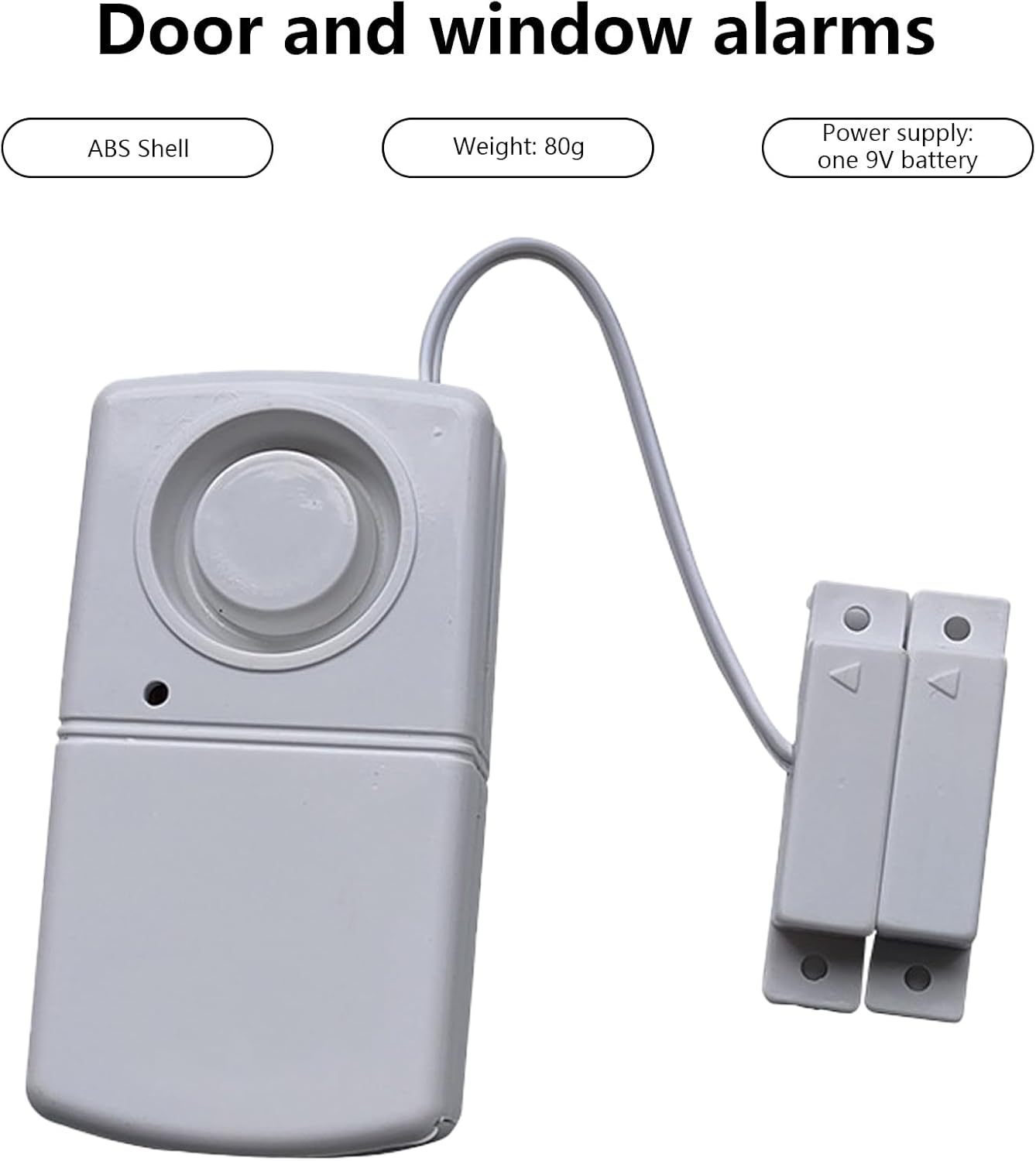 Door Window Alarm 120DB Alarms for Chimes for Store Home Security Door Window Magnet