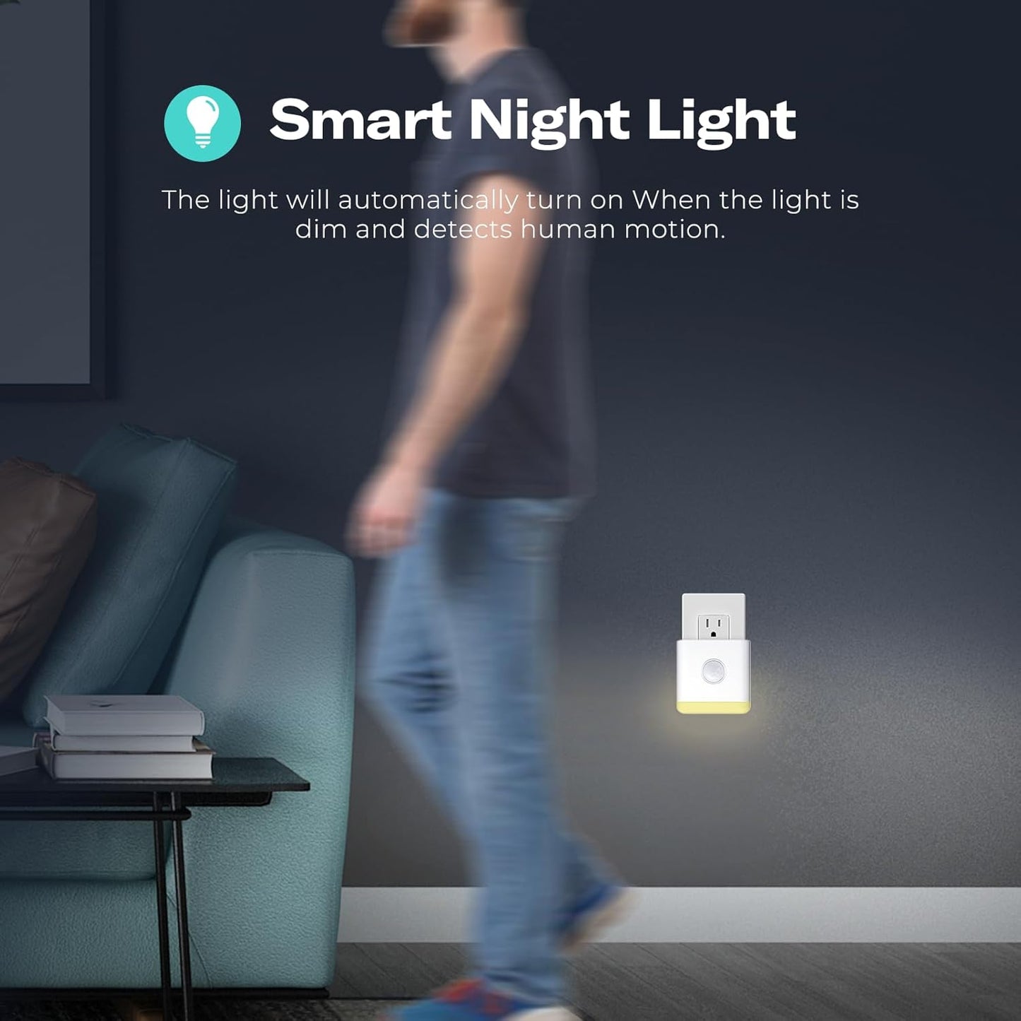 THIRDREALITY Multi-Function Night Light 2 Pack, Zigbee Repeater, 3-in-1 Combines a Motion Sensor, a Illumination Sensor and RGB Color Night Light, 1-100% Adjustable Brightness, Zigbee hub Required