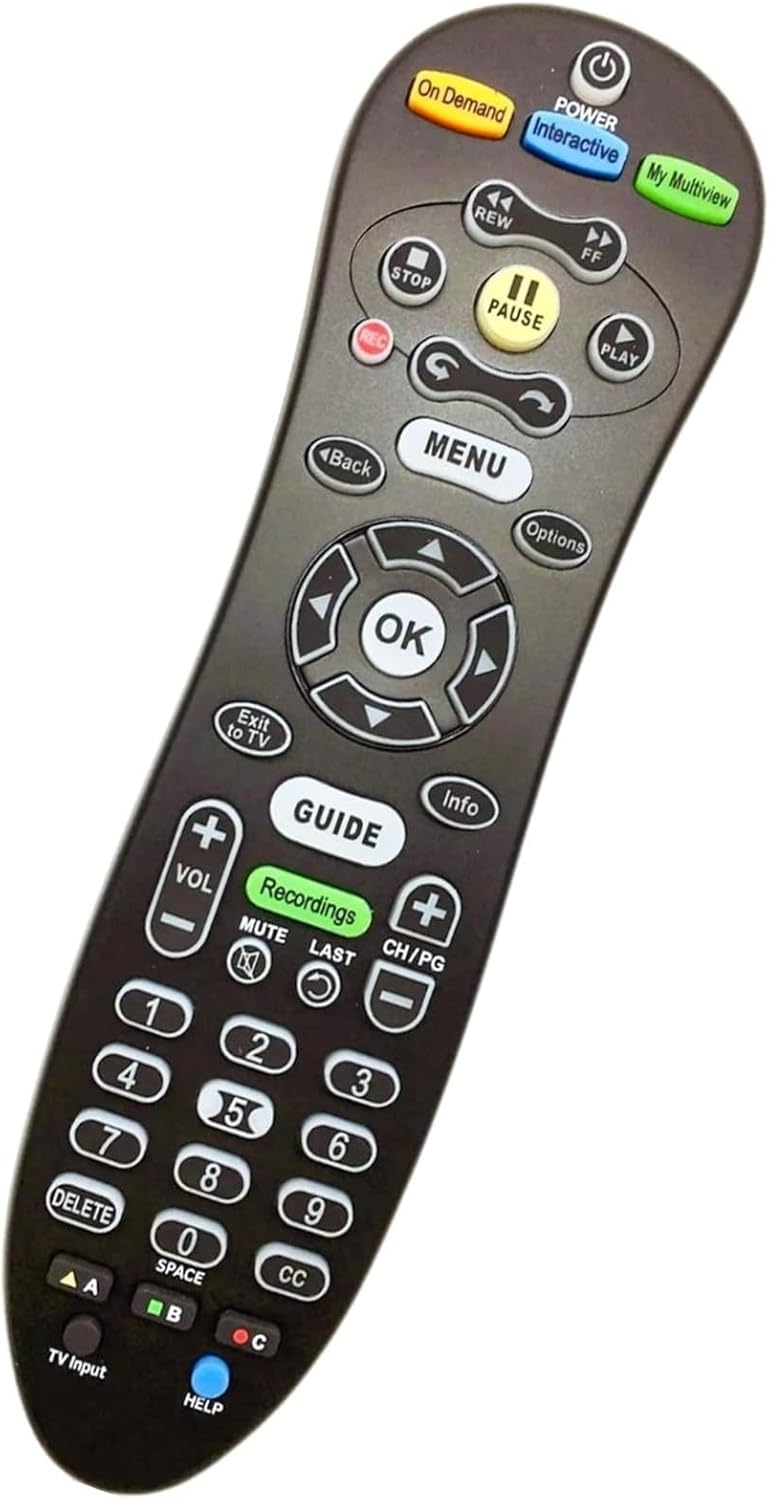 Universal Remote Control for ATT, Replacement Remote Compatible with S30-S1B Model, Simple Setup and Stable Performance, Wide Compatibility Universal TV Remote for ATT Equipment and Home Entertainment