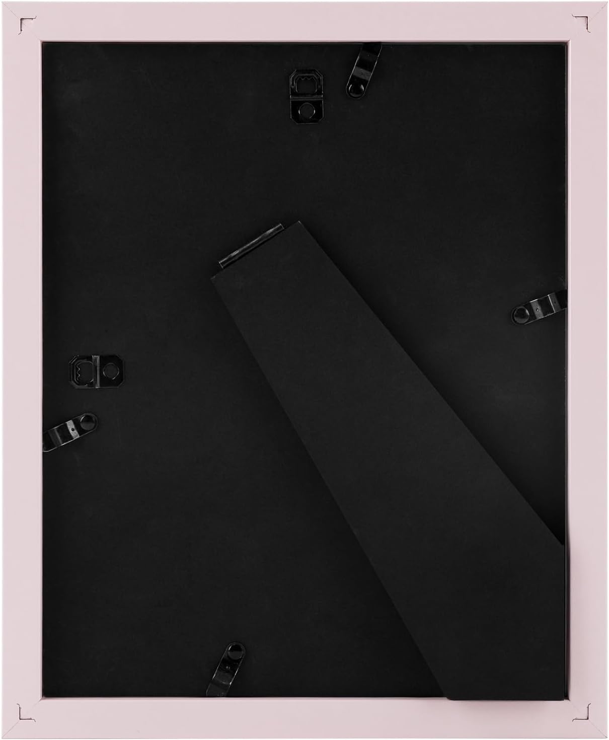 Golden State Art, 8x10 Picture Frame with Mat for 5x7 Photo - High Definition Glass Wall Mounting or Tabletop Display (Pink, 2 Pack)