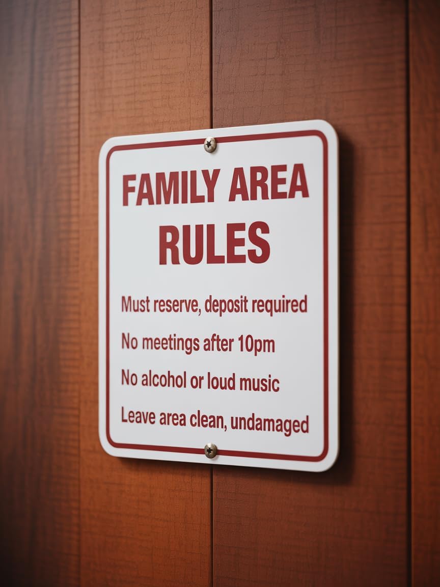 Custom Aluminum Signs – Personalized Weatherproof Metal Signs for Indoor & Outdoor Use – Multiple Sizes – Add Text/Logo – Optional Reflective & Double-Sided Printing – for Home, Business, Hazard, Garden, Door & Commercial Use (Rectangle 2, 18x14inch)