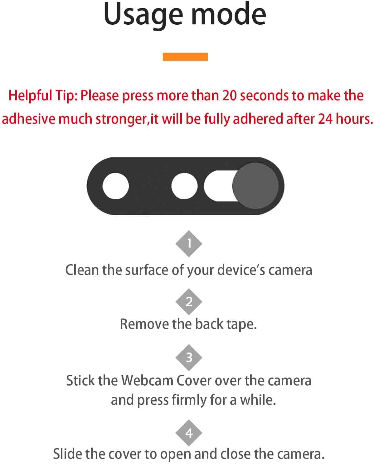 Front Camera Cover Compatible for 14 Pro/iPhone 14 Pro Max with Rear Lens Cover,Protect Privacy and Security But Not Affect Facial Recognition(2Pack)