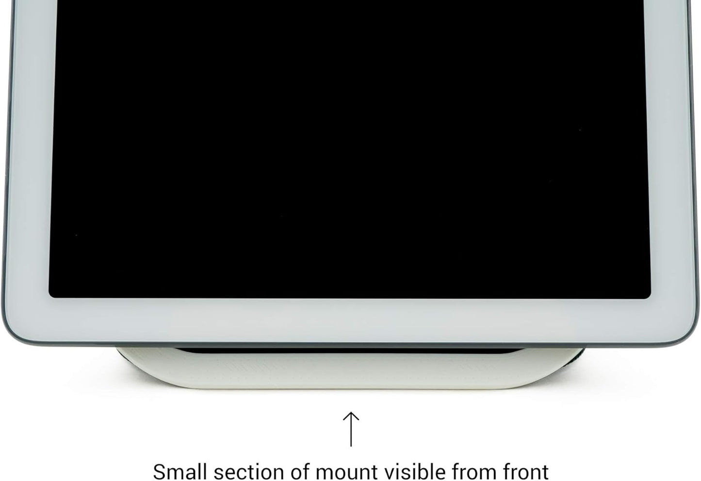 Google Nest Hub Home Kitchen Under Cabinet Mount Bracket | All Hardware Included (White)