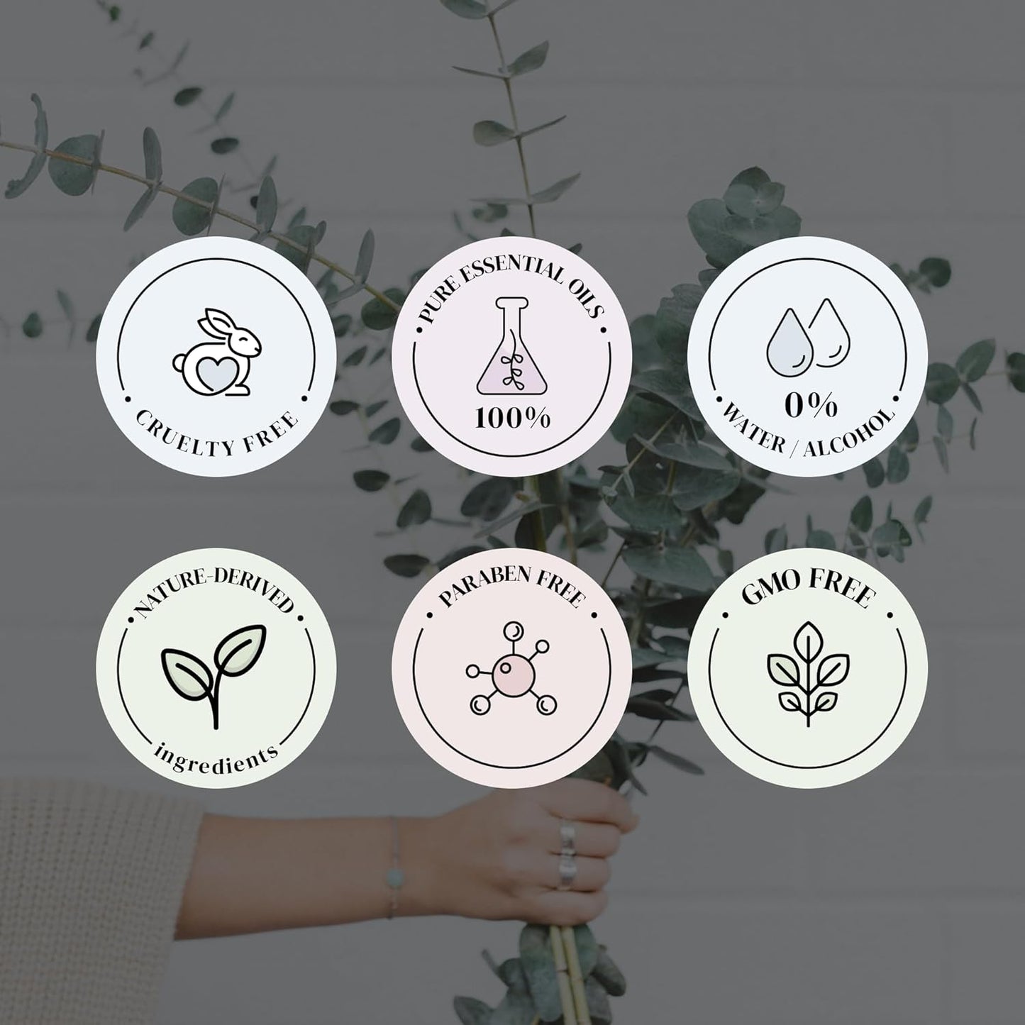 Eucalyptus Mint Essential Oils for Diffusers for Home, Nature-Based Eucalyptus Essential Oil, Long-Lasting & Family-Friendly Diffuser Oils Scents, IFRA Certified, Cold Air & Ultrasonic-16 oz