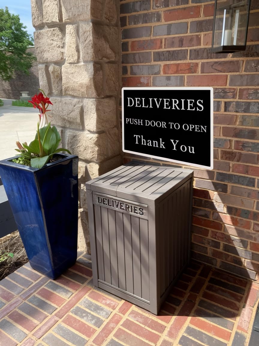 Custom Aluminum Signs – Personalized Weatherproof Metal Signs for Indoor & Outdoor Use – Multiple Sizes – Add Text/Logo – Optional Reflective & Double-Sided Printing – for Home, Business, Hazard, Garden, Door & Commercial Use (vertical 2, 18x14inch)