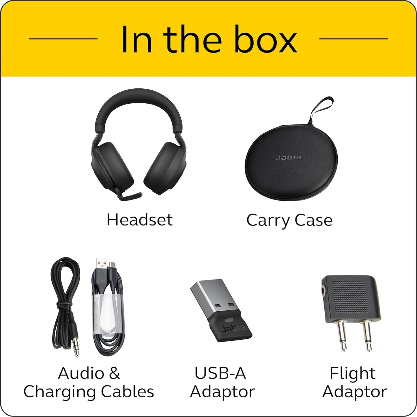 Jabra EVOLVE2 85, LINK380A MS Stereo Black