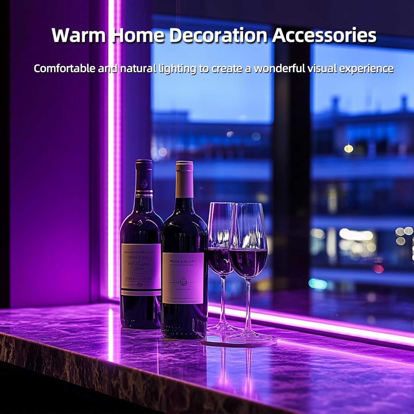 Short LED Strip Lights Purple 5V USB Not Dimmable Flexible COB LED Rope Lights 320LEDs/m Purple Super Bright Bendable Small Tape Lights for Living Room TV Lights Decoration (3.28FT/1M)
