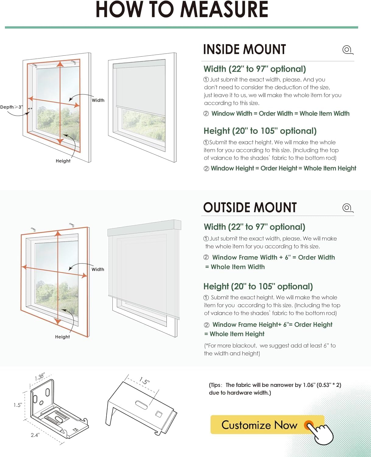Yoolax Smart Blinds, Motorized Matter Roller Shades Blackout Automatic Blinds for Windows Motorized Shades Compatible with Alexa, Google Home, Homekit, Fabric Sample (Multicolor)