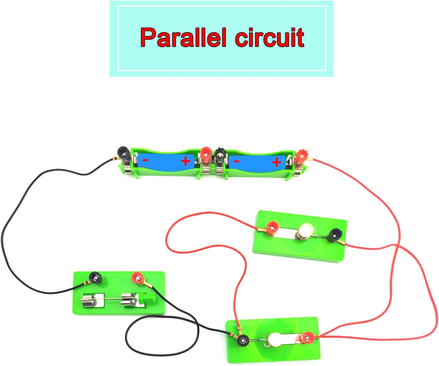 EUDAX Physics Science Lab Learning Circuit kit,Electricity Experiment Set,Building Circuits for Student Junior Senior High School Students (Basic kit)
