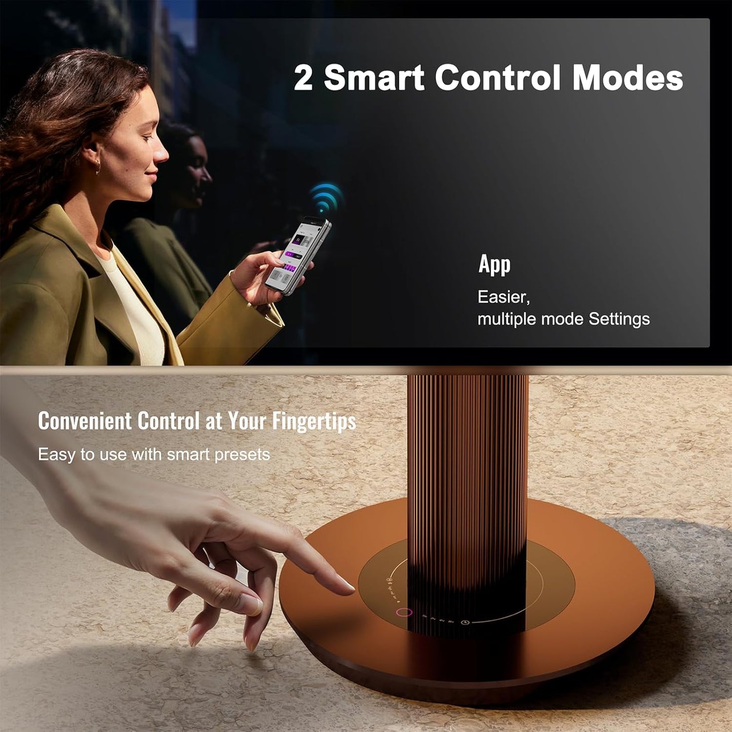 40-inch Large Waterless Essential Oil Diffuser, Luxury Hotel Diffuser, Cordless Rechargeable App Diffuser, Includes 120ml Essential Oils,2000Sq.Ft Coverage, for Home, Office, Spa, Hotel, Burgundy