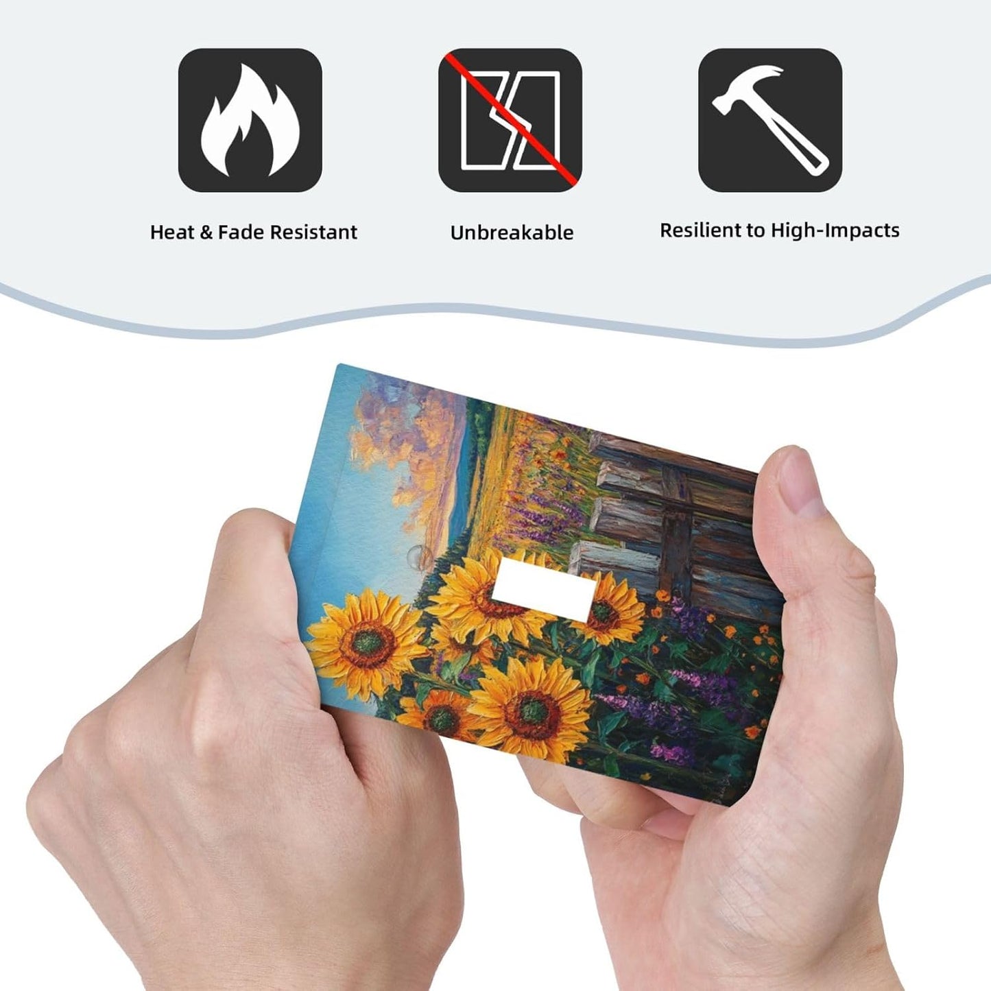 Decorative Light Switch Cover Plate Rustic Wilderness Sunflower Lavender Muzha Oil Painting 1 Gang Wall Plate Oversized Single Toggle Wall Cover Plate Switchplate Faceplate