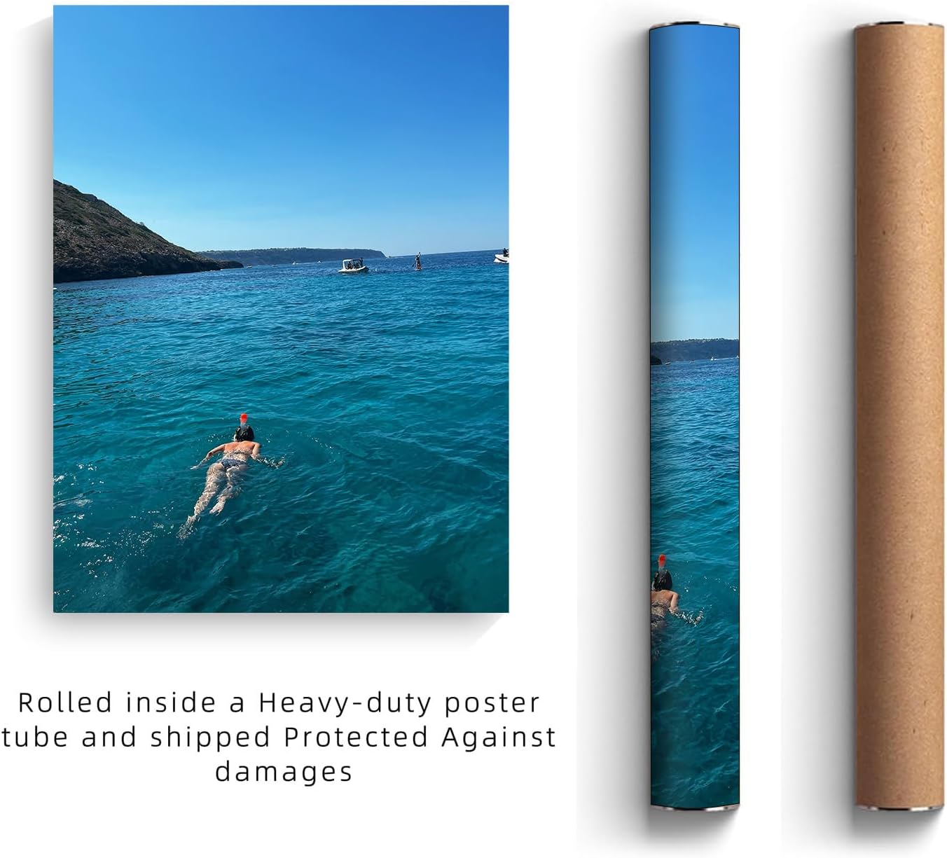 YXIMOX Custom 16" x20" Art Print on Premium Canvas, Personalized with Your Image or Design, Large Wall Decor for Living Room, Office, Bedroom, Custom Canvas Artwork(16"x20",Unframe)
