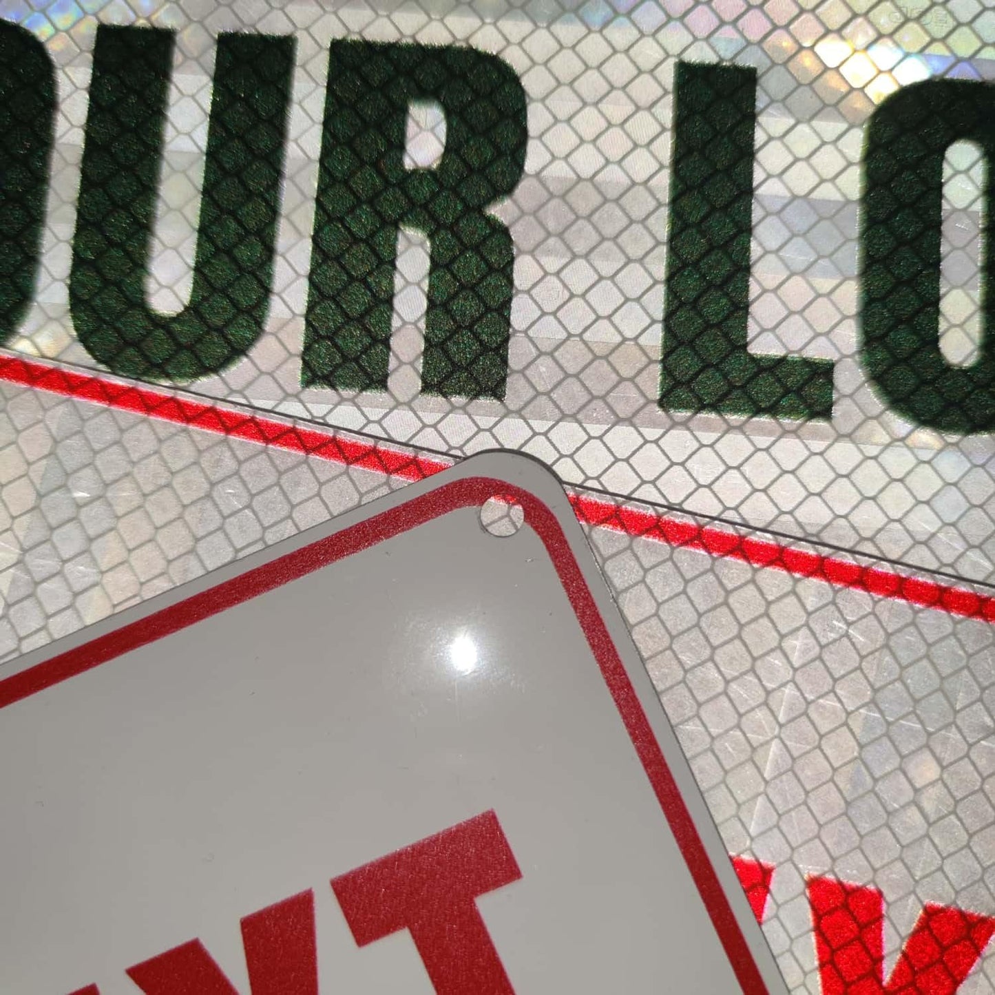 Custom Signs Outdoor Metal, Personalized Metal Sign, 28"x 28" Rust Free Aluminum, Reflective Option, Waterproof, Durable Ink