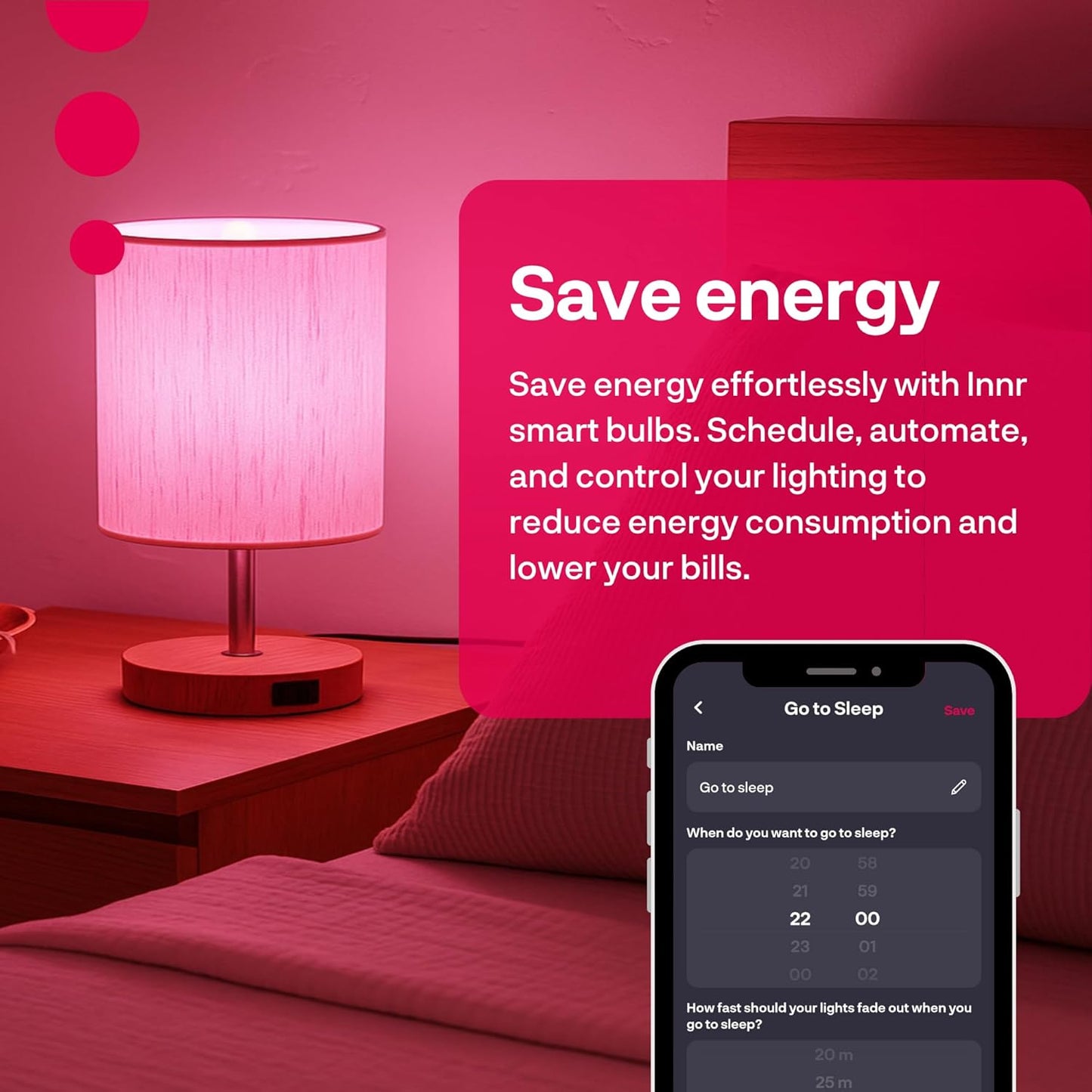 innr Zigbee A19 Smart Bulb, Works with Hue*, Alexa, SmartThings (Hub Required), White & Color, E26 LED Bulb, Color Changing Light Bulb, up to 16 Million Colors, Dimmable, 840 Lumen, 2-Pack