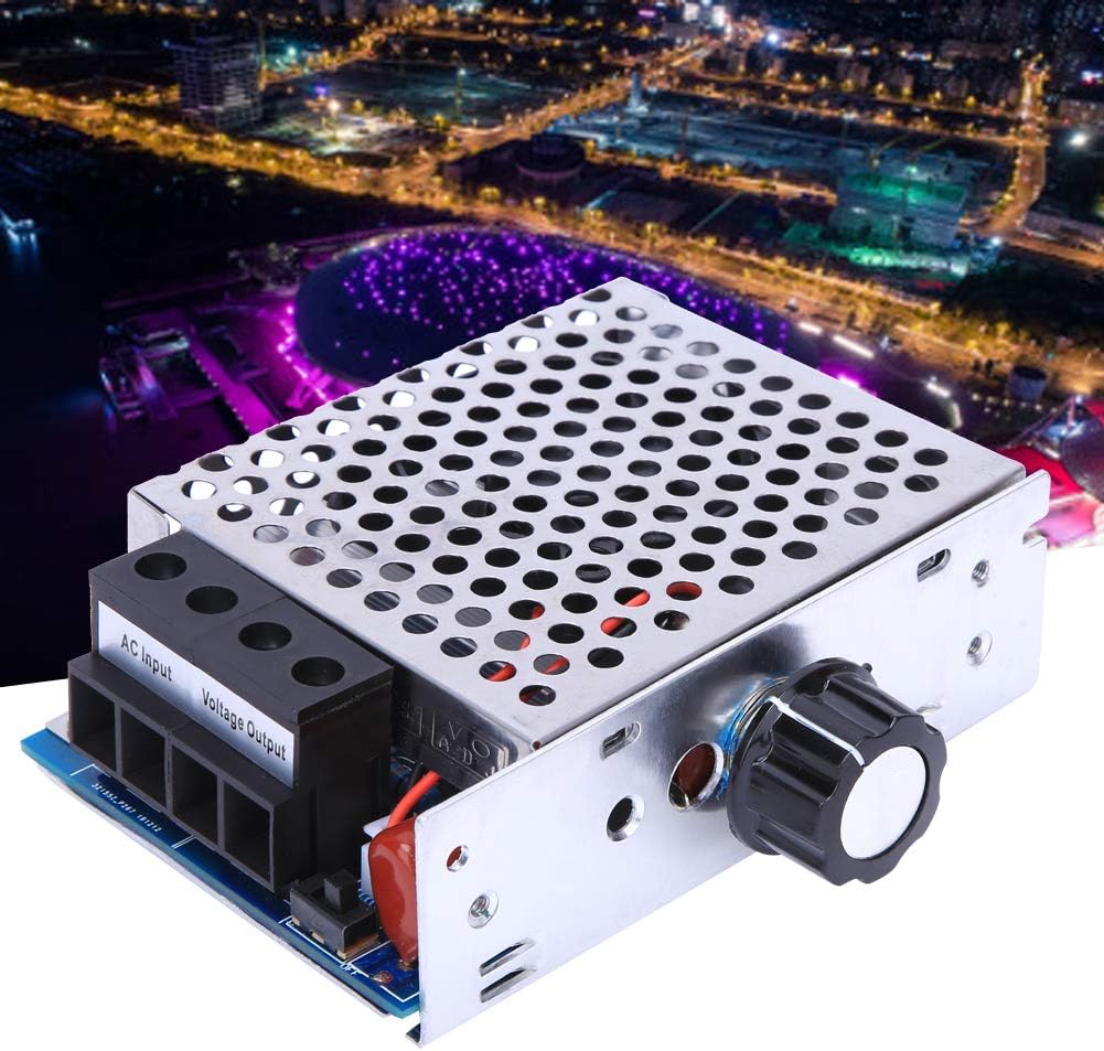 SCR Voltage Regulator 10000W High Power Motor Speed Controller Dimmer Thermostat Governing AC Adjustable Electronic Thyristor Module for Industrial Equipment
