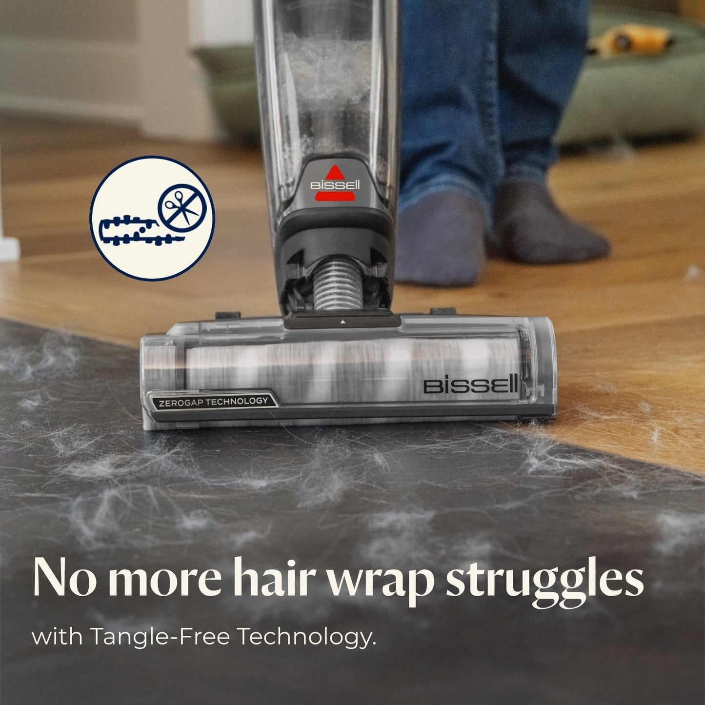 Bissell® CrossWave® OmniForce™ Edge Cordless Multi-Surface Hard Floor Cleaner Wet Dry Vacuum with Zero-Gap Edge Technology, 3930F