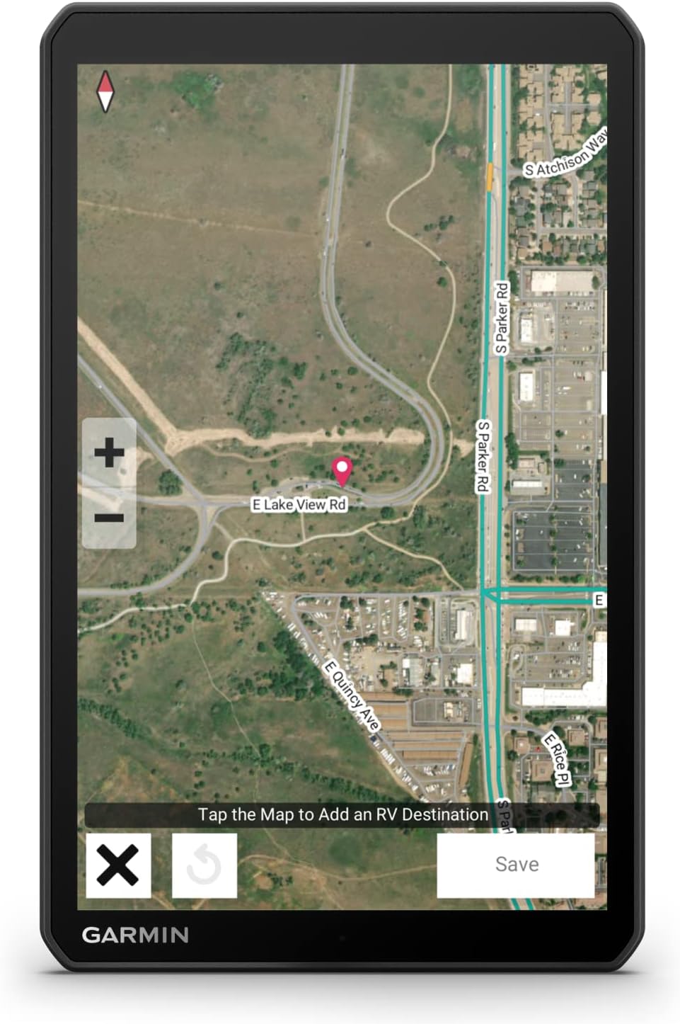 Wearable4U - Garmin RV 895 GPS Navigator, Large, Easy-to-Read 8, Custom RV Routing, High-Resolution Birdseye Satellite Imagery with Power Pack Bundle