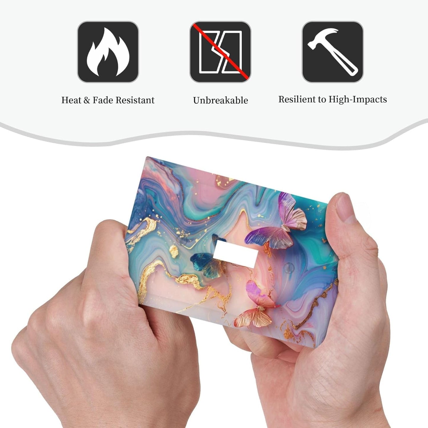 Colorful Marble Butterfly Gold Glitter Abstract Print Decorative Light Switch Cover 1 Gang Single Toggle Device Electrical Faceplate Switchplates Decorator Outlet Wall Plate for Bed Room Living Room