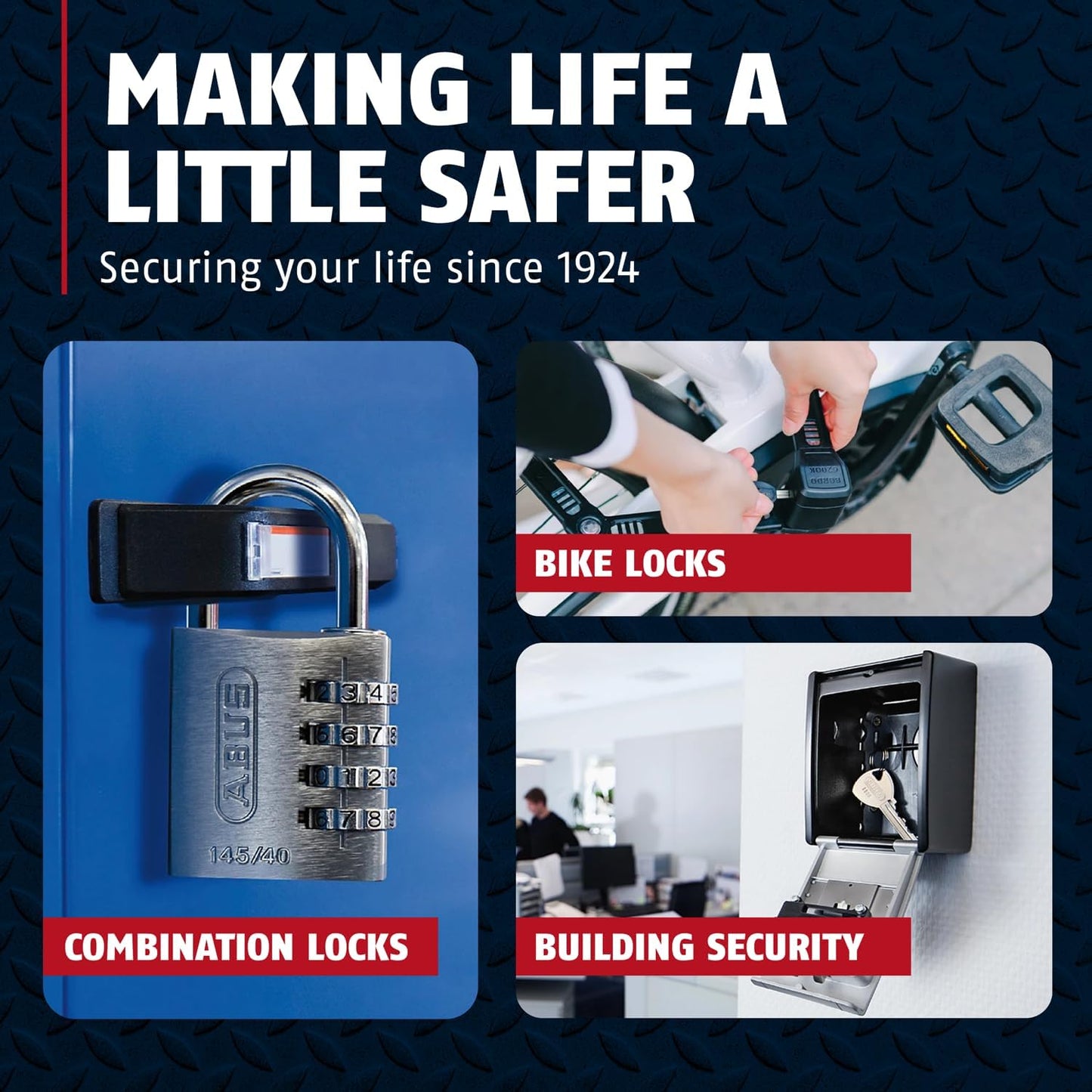 ABUS - Diskus 20/70 Padlock with Key - 6 Pack (2.75") 70mm - Heavy Duty Stainless Steel - Cut, Rust & Drill Resistant - Storage & Outdoor - Pad Lock with 2 Keys (Keyed Different) - Locker Lock