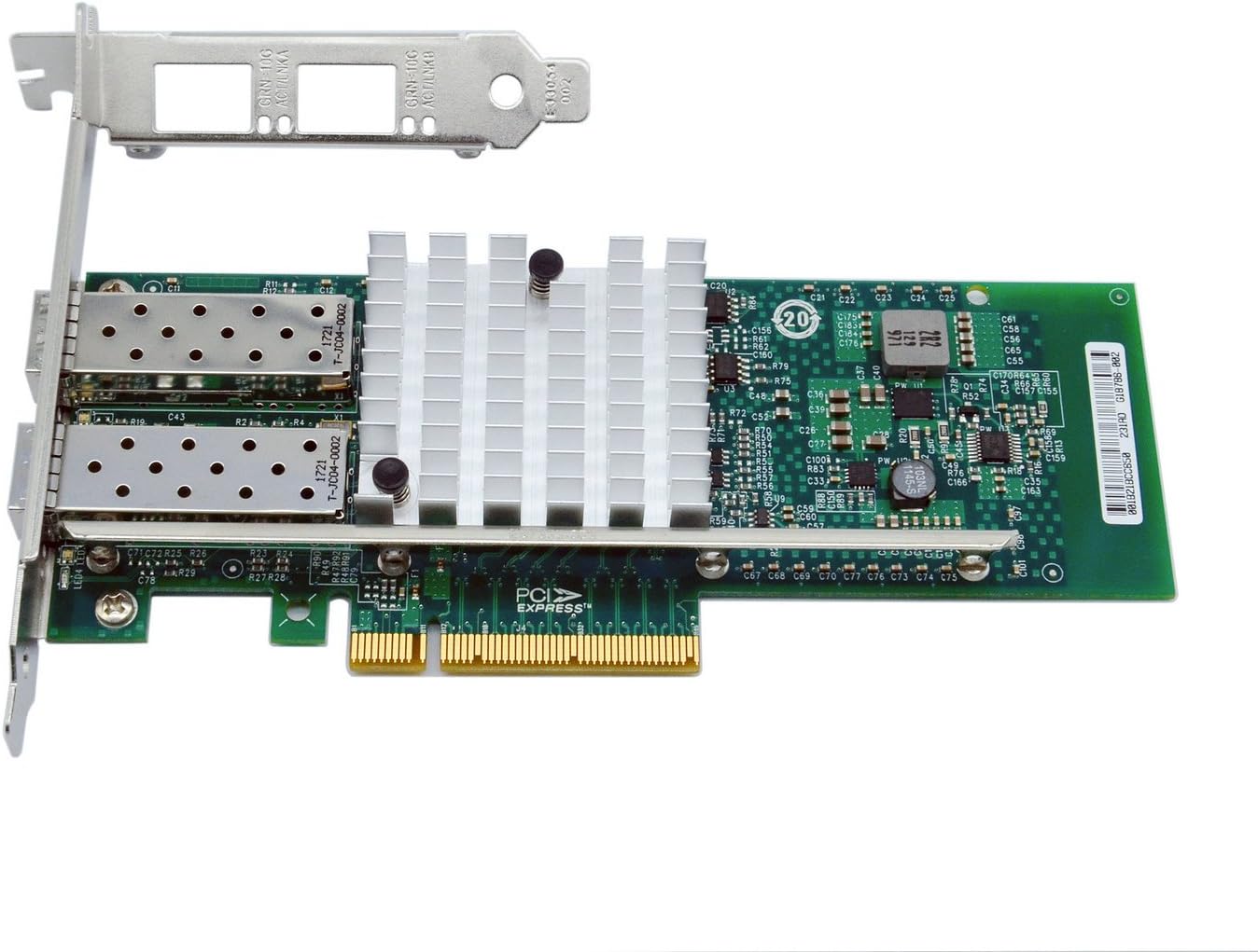 with Intel 82599 Chipset X520-DA2 E10G41BTDA 10G PCI-E X8 Ethernet Server Adapter NIC Dual Port SFP+