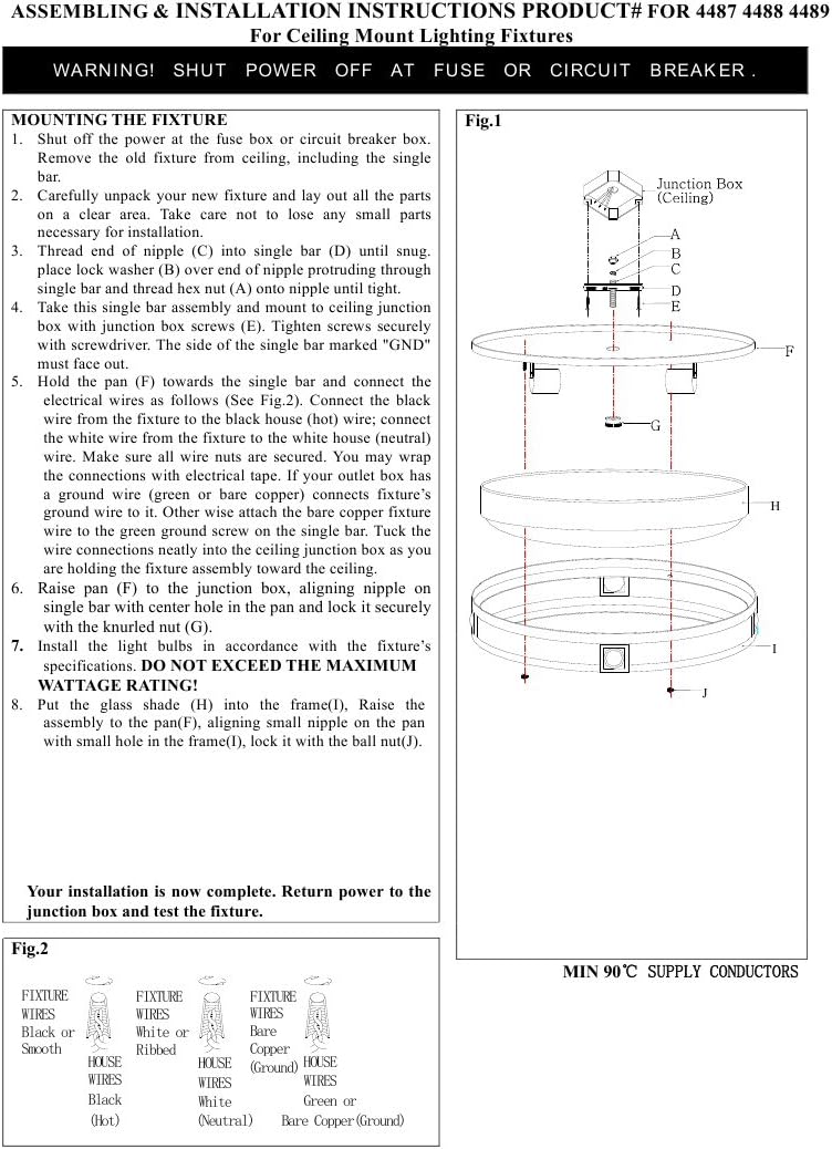 Livex Lighting 4487-07 Titania 2-Light Ceiling Mount, Bronze