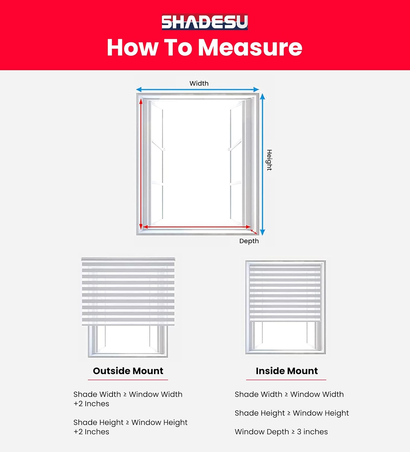 ShadesU Cordless Zebra Blinds – Light Filtering Dual-Layer Window Shades for Privacy (Black Color) (Maximum Height 72") (Width 75")