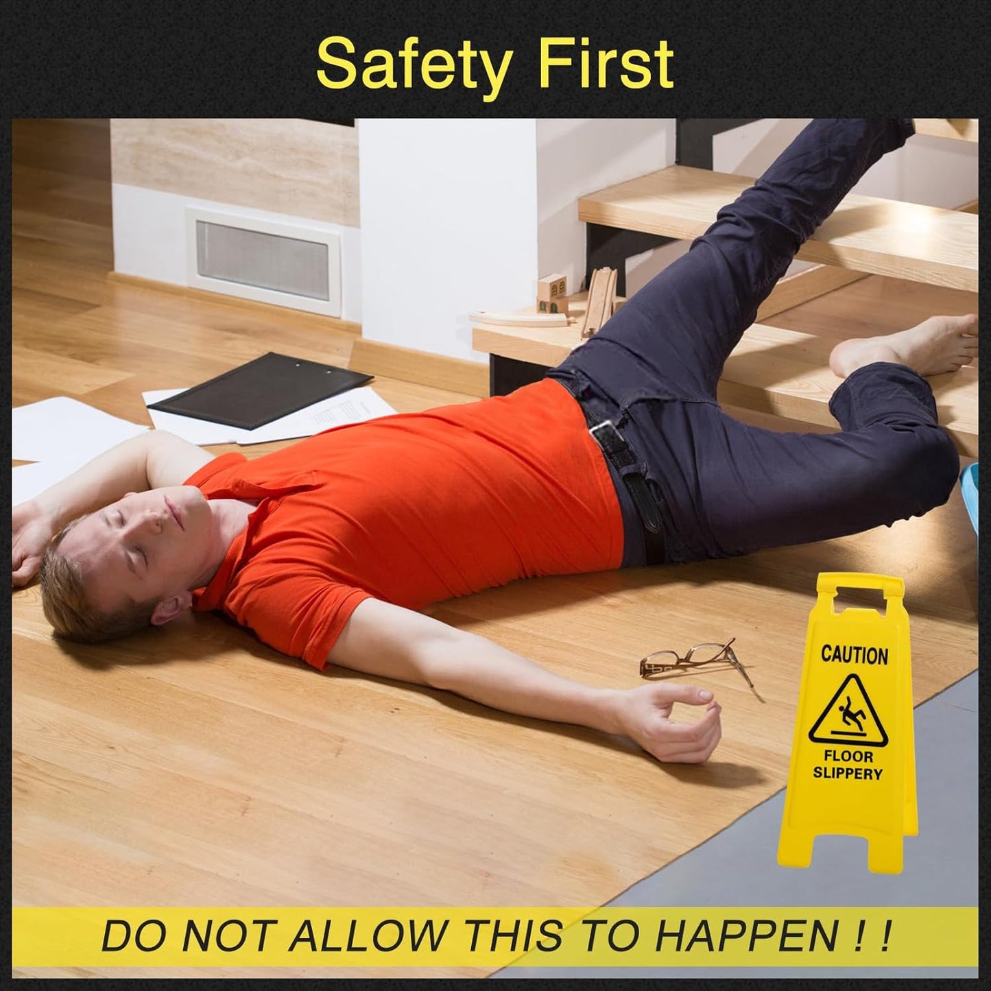 S&X Anti Slip Tape 36 Inch x 60 FT Roll, Ultimate Non-Slip Skid Grip Tape for Outdoor Stair Treads, Wooden Steps & Exterior Grips, Black, Grit 60, Waterproof, Extra-Durable, Long-Lasting Tread Strips