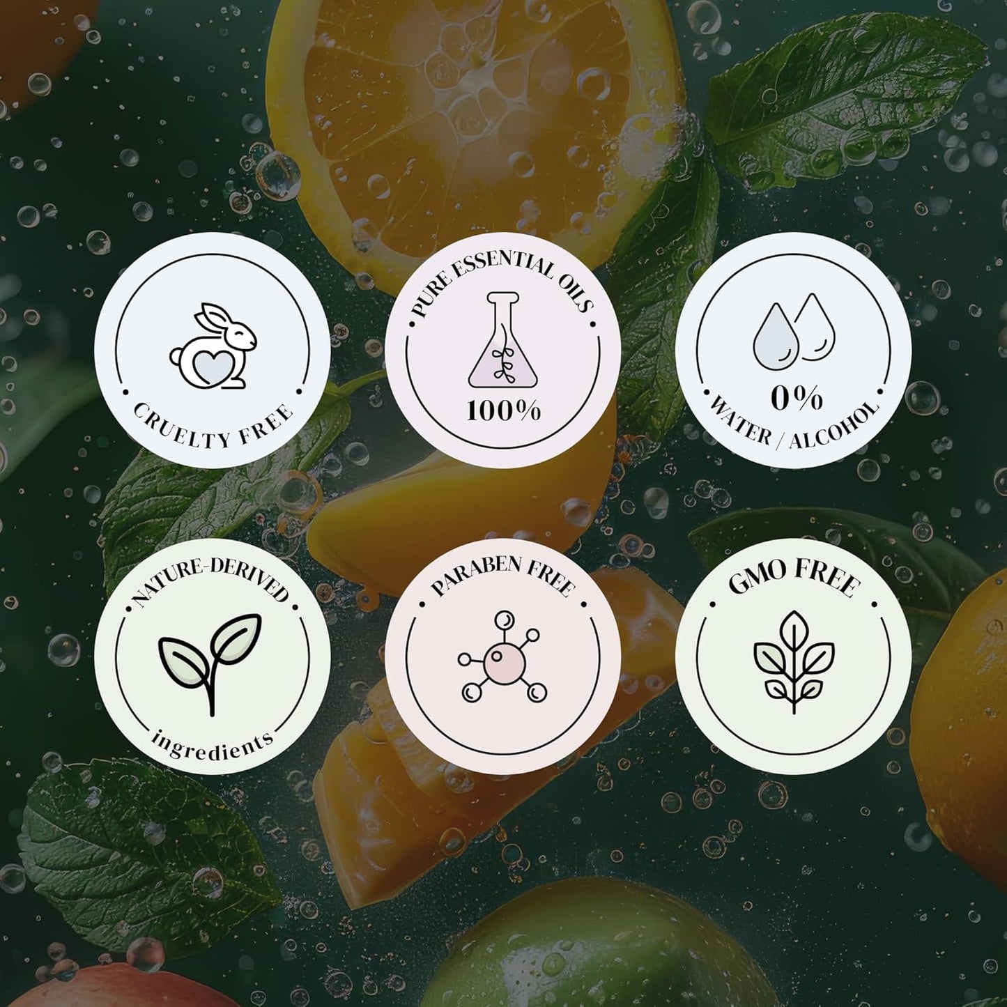 Citrus Burst Essential Oils for Diffusers for Home, Nature-derived Citrus Essential Oil, Long-Lasting & Family-Friendly Diffuser Oils Scents, IFRA Certified, Cold Air & Ultrasonic – 4oz
