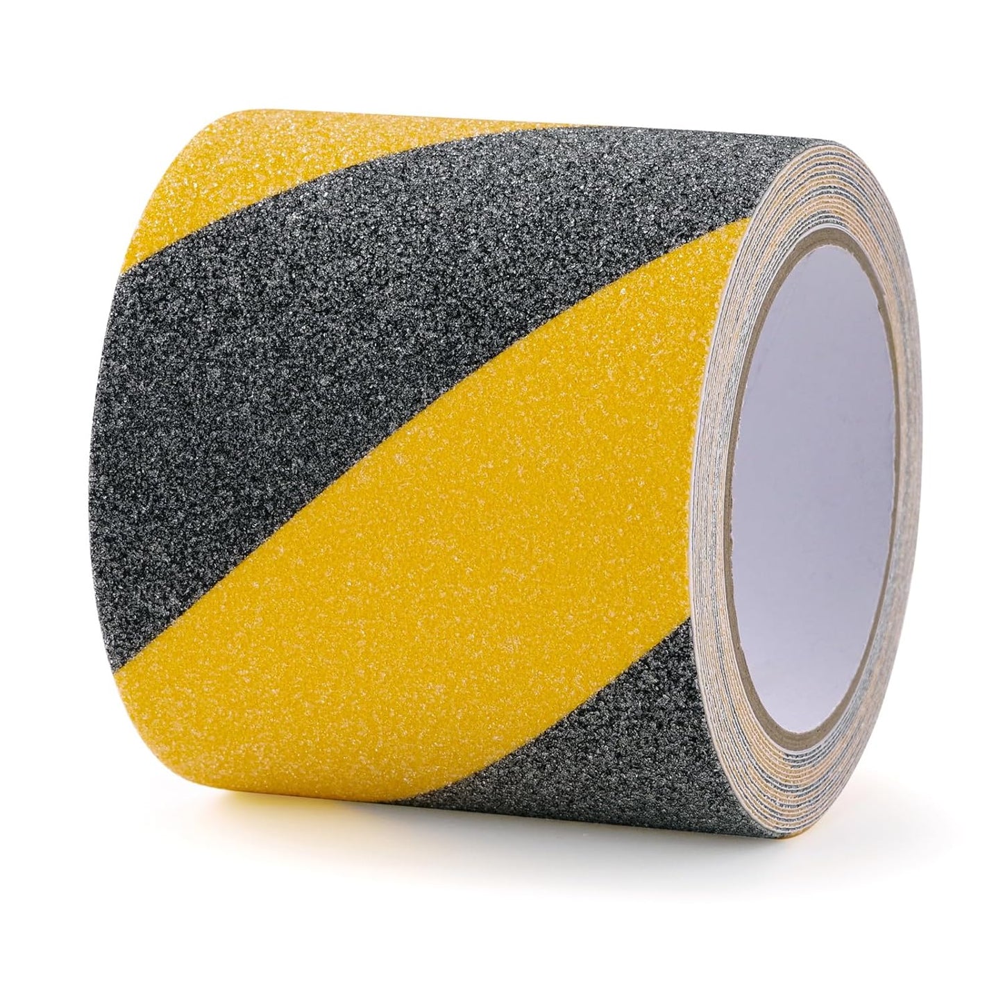 Anti Slip Safety Grip Tape 4 Inch x 60 Ft, Non Skid Tread for Stairs, Steps, Floors, Caution Dangerous Zones, Indoor and Outdoor Use (Yellow and Black)
