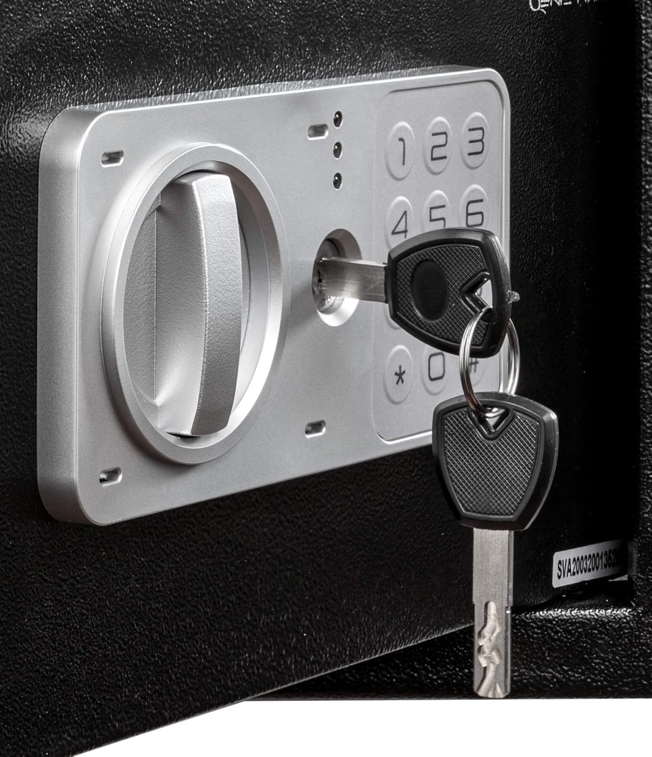 Genie Hand – Time Delay Safe, Anti Robbery Safe Box, Timed Controlled Opening – B-Class Lock – Anti Bounce Technology (Large - Standard)