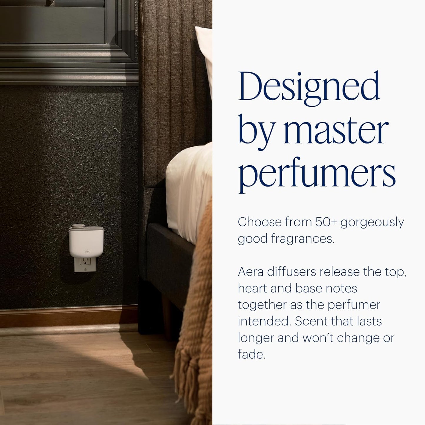 Aera Mini Home Fragrance Diffuser Plug-In: Smart Home App Aroma Control, Essential Oil & Aromatherapy, Hypoallergenic Scent Technology, Family & Pet Safe, Forest Green (Scent Capsules Sold Separately)