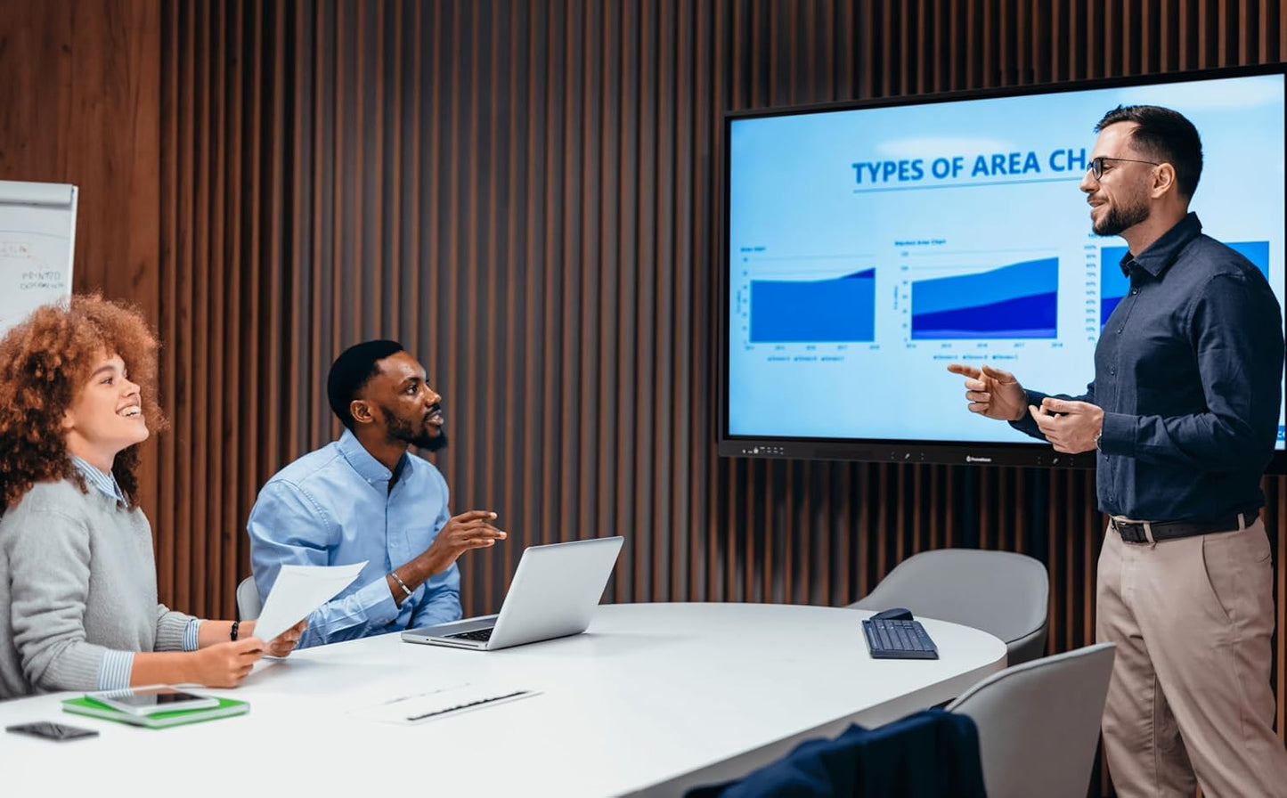 Promethean ActivPanel LE 86” High Specification Digital Whiteboard, 4K UHD, Interactive Display, Android OS, EDLA Certified, 3 Year Onsite Support