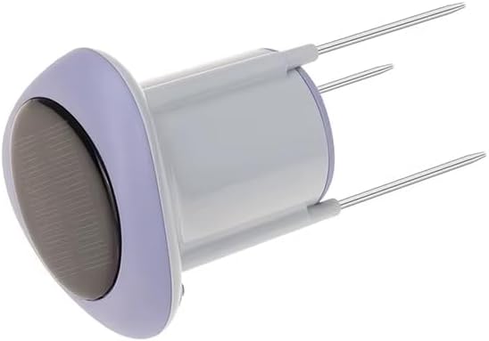 Solar Powered Wireless Zigbee Soil Moisture and Temperature Sensor for Plants, Garden, Lawn. Remotely View Status and Set Alarms via its smaryphone Mobile App (Requires Tuya hub)