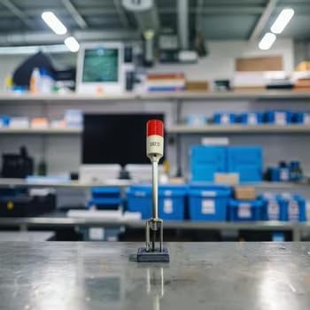 12V DC LED Warning Lights Multi-Layer Industrial Signal Light Alarm Lights Machine Equipment Indicator Lamp (1-Layer)